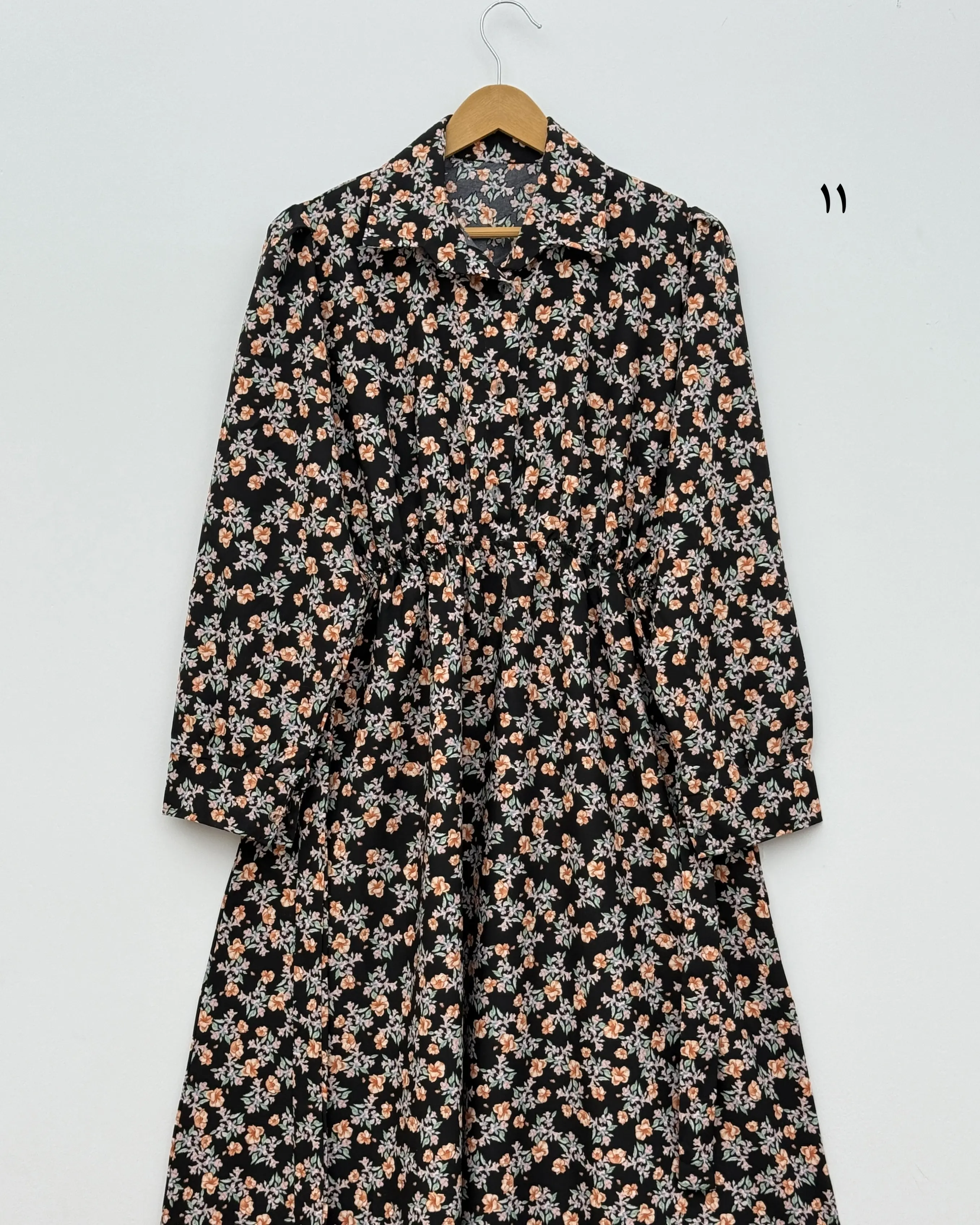 پیراهن ساحلی کرپ گلدار مدل بهار